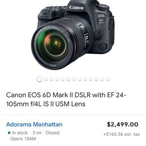 Canon 6D Mark II